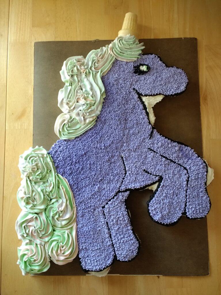 Unicorn Cupcake Cake Instructions with Photos Delight&Dazzle