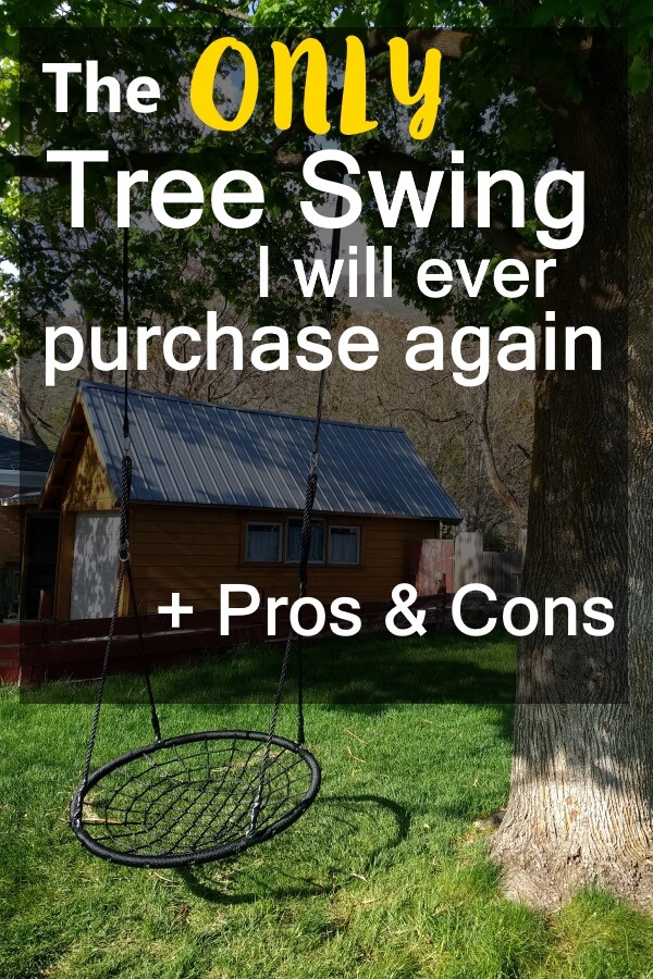 The only tree swing I will ever purchase again plus pros and cons