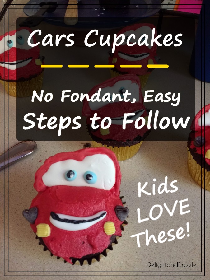 Disney Cars Cupcakes that kids love