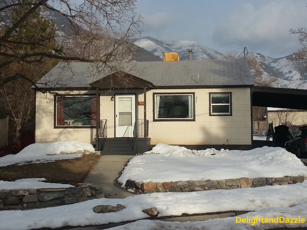 Before Photo of Exterior Remodeling in Winter