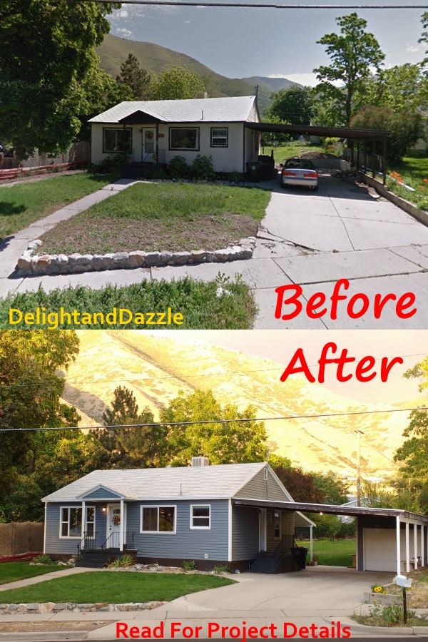 Vinyl Siding Before and After with Photos - Delight&Dazzle