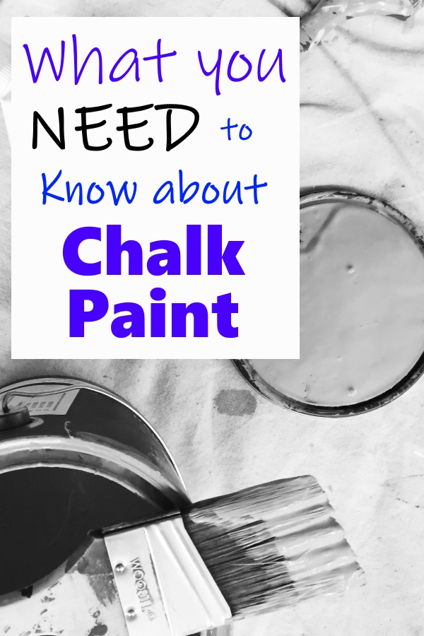 How to Chalk Paint Furniture, what you need to know